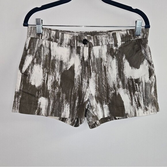 GAP Khakis by Gap Summer Short Sz 02R Green White - Picture 9 of 11